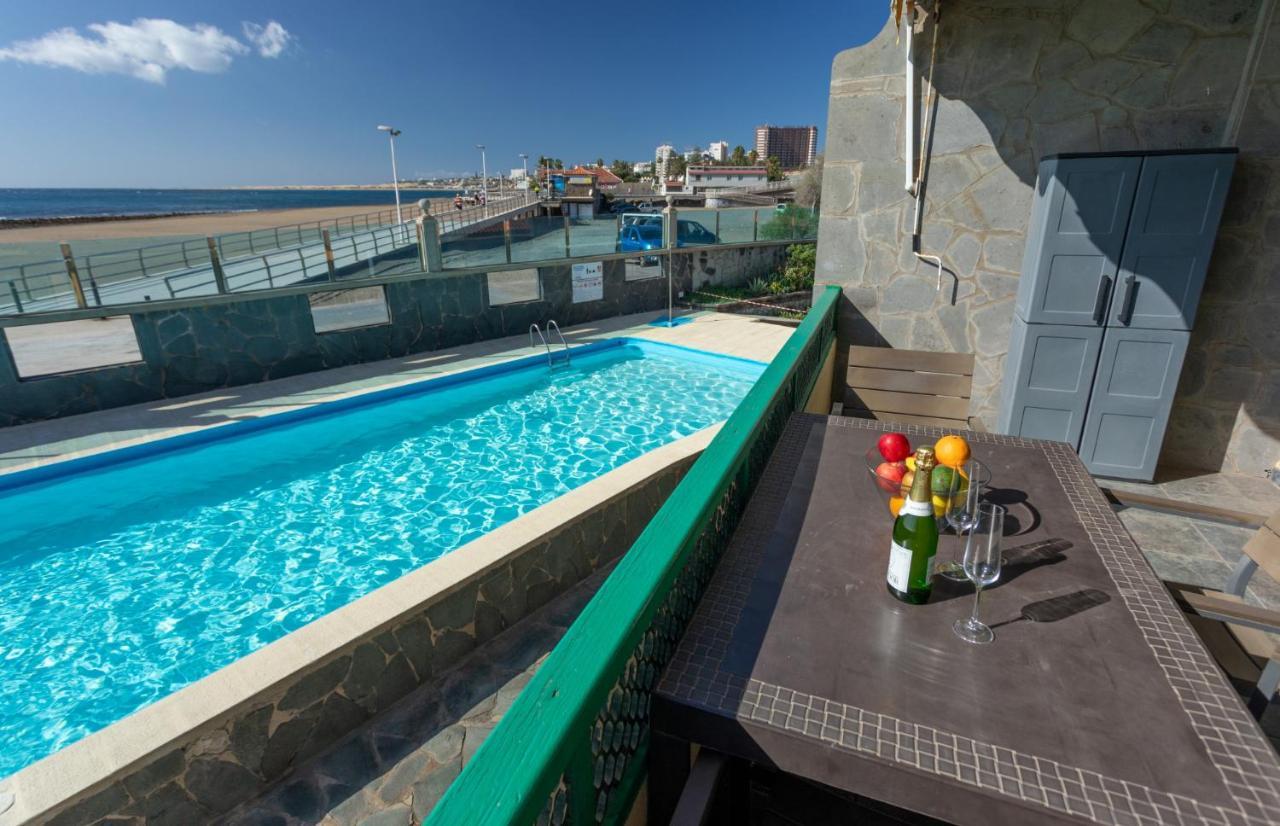 Las Burras Beach Terrace&Pool By Canariasgetaway San Agustín Kültér fotó